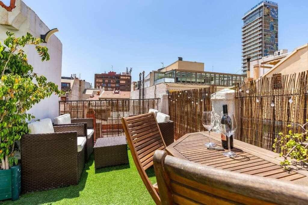Dirdam Cascoantiguo -Roof Top -4 Min Playa Аликанте Экстерьер фото